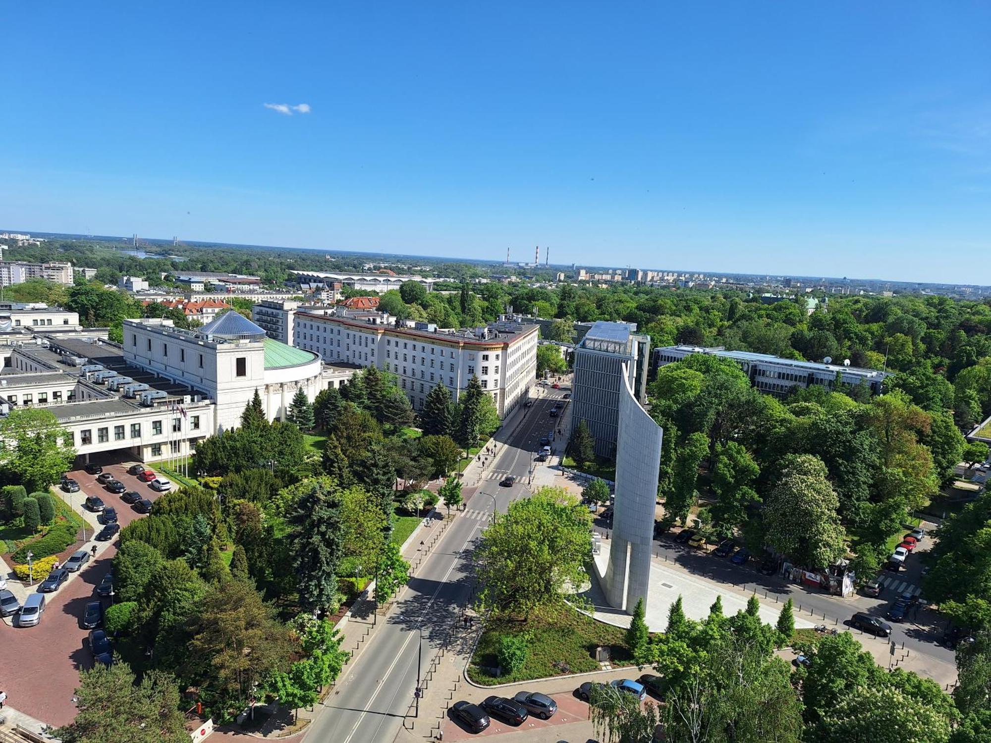 Apartament Wiejska 9 Varsó Kültér fotó