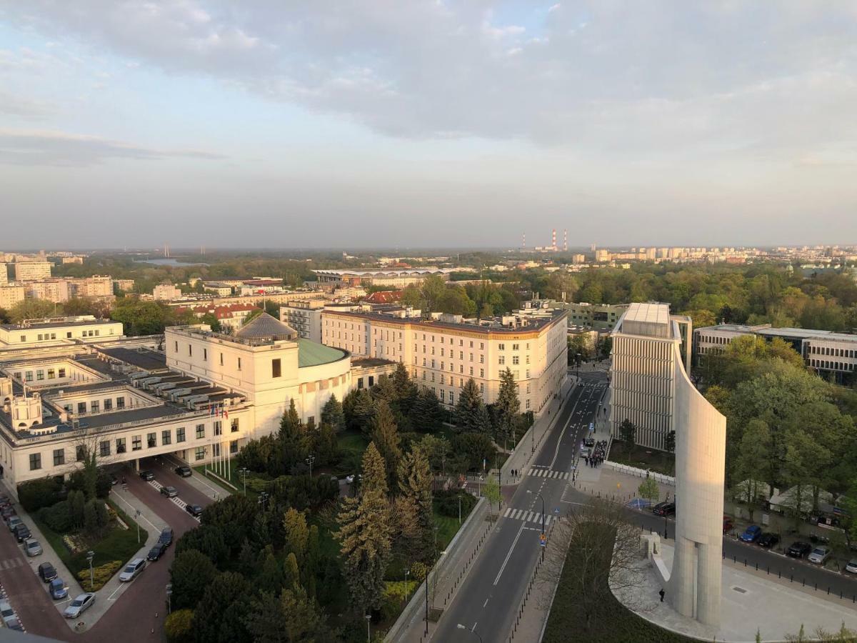Apartament Wiejska 9 Varsó Kültér fotó